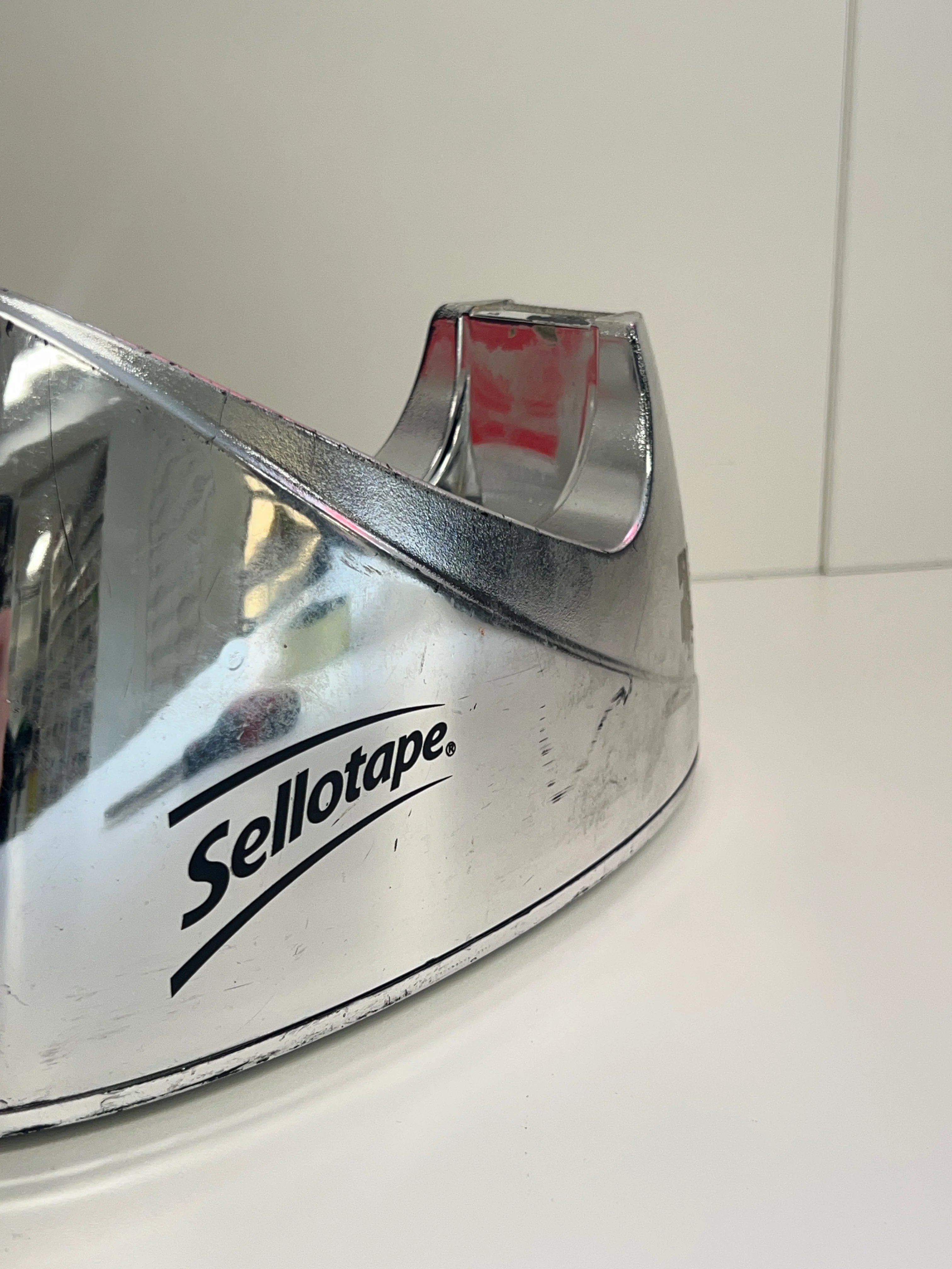 Sellotape Chrome Dispenser