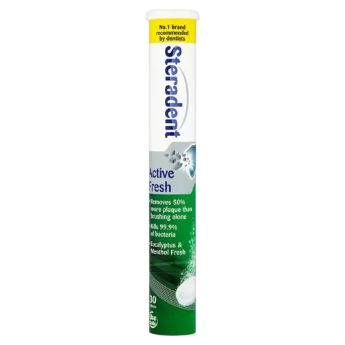 Steradent Active  Fresh  Tabs 30pk