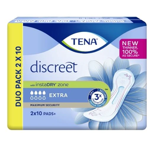 Tena Lady Extra Pads Duo 20 Pack (20PACK)