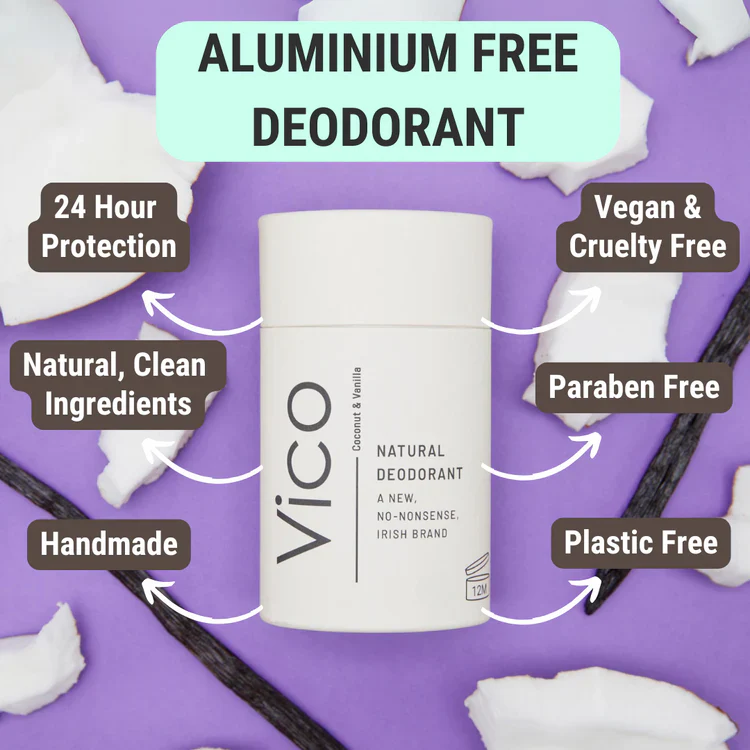 Vico Coconut & Vanilla Natural Deodorant - Image 2