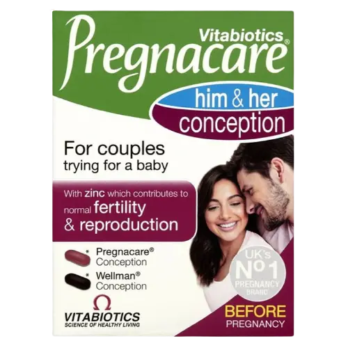 Pregnacare Conception  His & Hers Vitabiotics 60PK